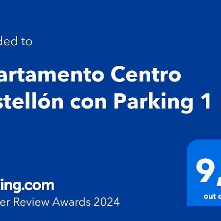 Apartamento Centro Castellon Con Parking 1 Castellon de la Plana Bagian luar foto